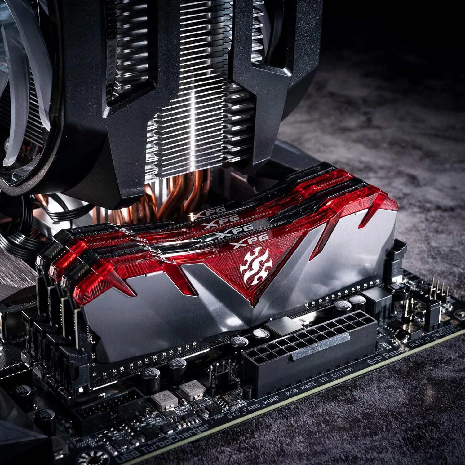 XPG Desktop Ram 8GB DDR4 3200 MHz  D30 view 4
